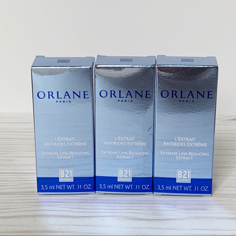 ORLANE Line Reducing Face Serum 0.11 oz (Lot of 3)